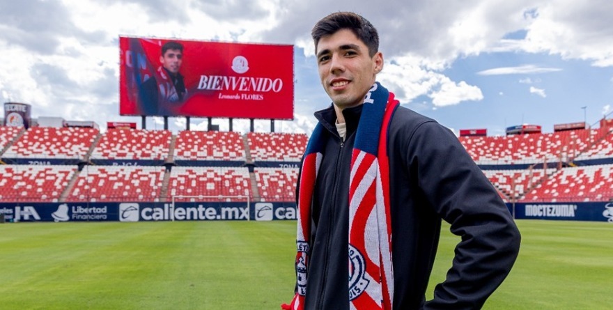 LEONARDO FLORES LLEGA AL ATLÉTICO DE SAN LUIS