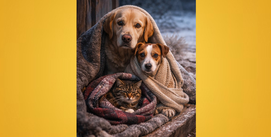 EL FRÍO TAMBIÉN LASTIMA A LAS MASCOTAS