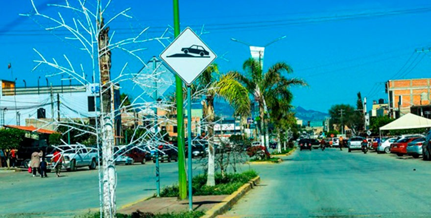 LUCES, ADORNOS… Y FALTA DE AGUA