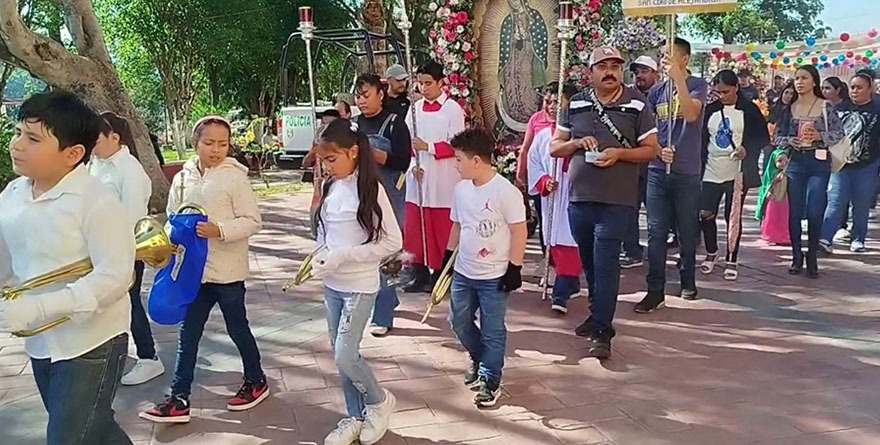 Guadalupe en las calles de San Ciro de Acosta