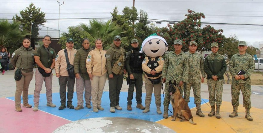 Refuerzan seguridad decembrina