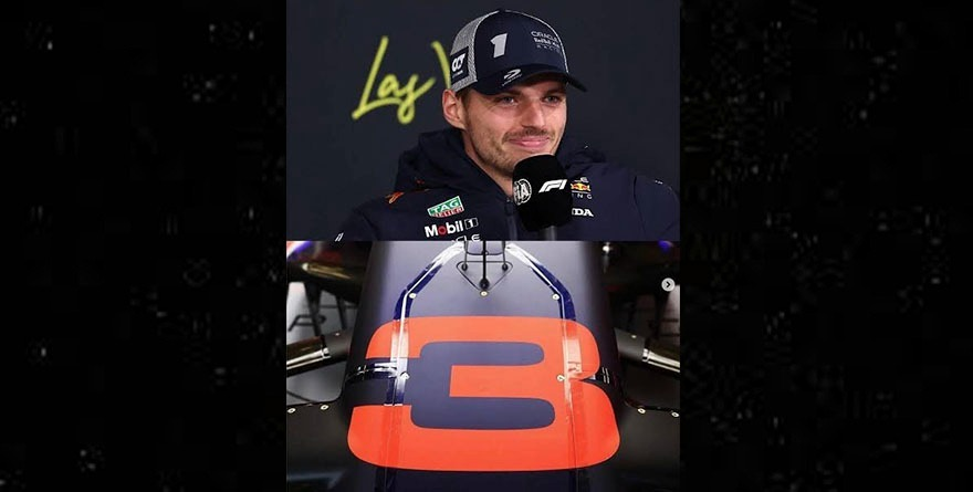 USARÁ VERSTAPPEN EL NÚMERO 3 EN LA PRÓXIMA TEMPORADA DE F1