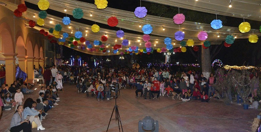 Posada navideña en Sanciro