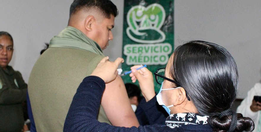 Refuerzan vacunación invernal en Soledad