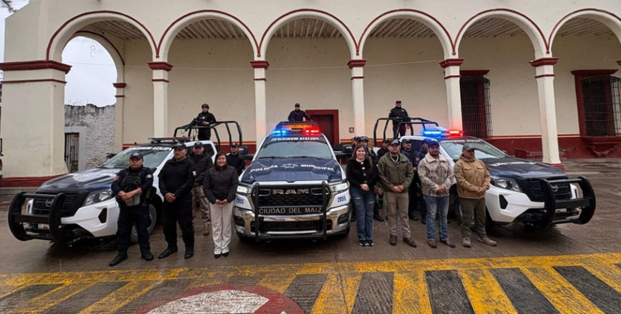 Ciudad del Maíz equipa a su policía