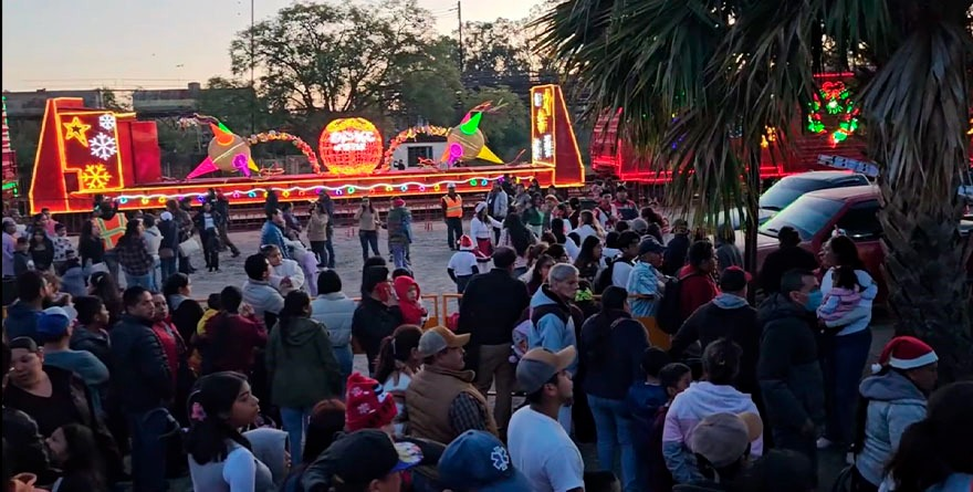 Navidad sobre rieles