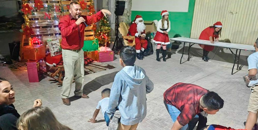 Lagunillas se contagia de navidad