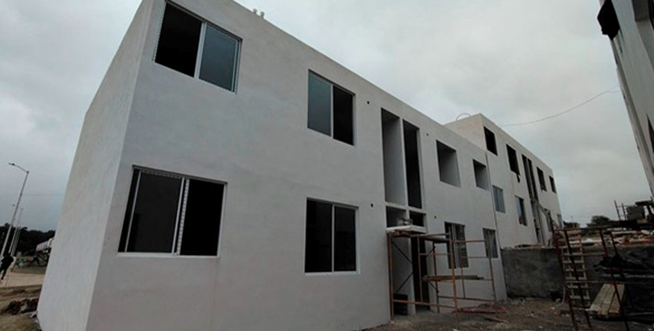 CONSTRUYEN VIVIENDAS DEL BIENESTAR