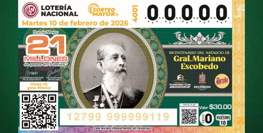 HOMENAJE NACIONAL A MARIANO ESCOBEDO