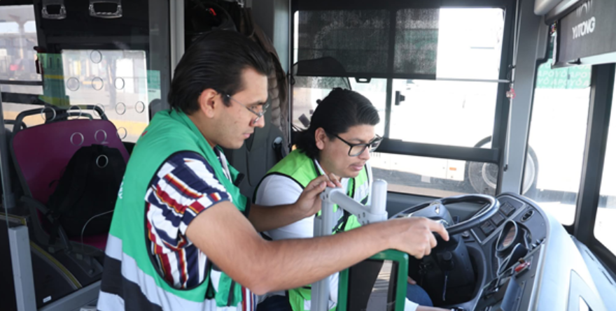 Supervisan unidades de la Red Metro