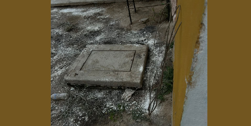 Denuncian drenaje colapsado