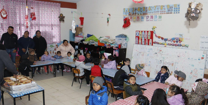 Rosca de Reyes en el CEPI “Niños Héroes”