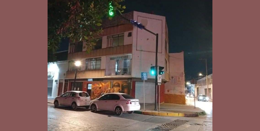 Semáforo un riesgo vial