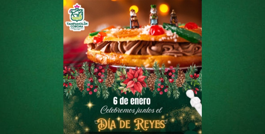 Tampamolón partirá Rosca de Reyes