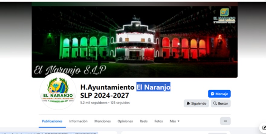 Cero acciones en El Naranjo