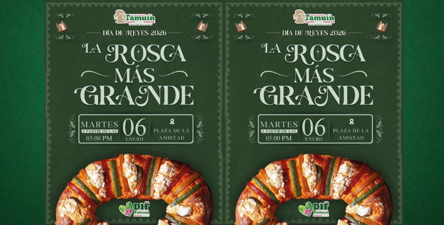 Tamuín partirá la Rosca de Reyes