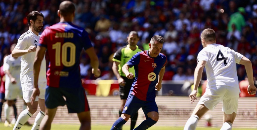 LEYENDAS DEL REAL MADRID Y BARCELONA EN GUADALAJARA