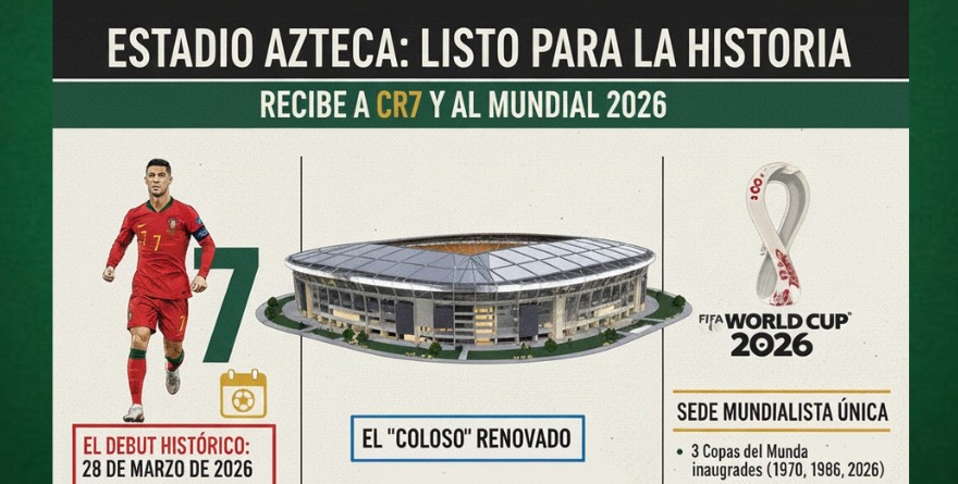 CR7 y el Azteca