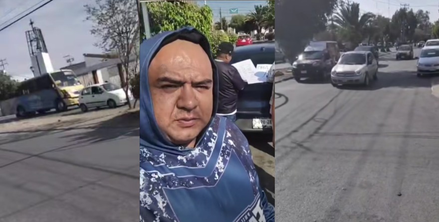 Cuando no hay agua, sí hay bloqueo.