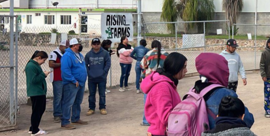Reclamo colectivo por sueldos pendientes