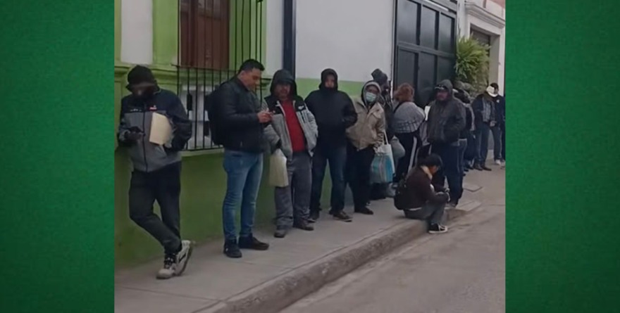 Filas que no avanzan