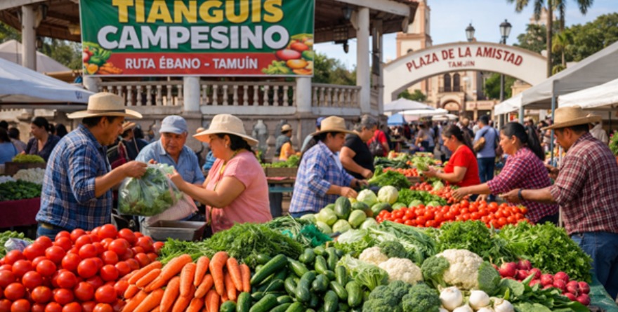 Impulsan a productores con Tianguis Campesino