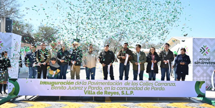 Villa de Reyes estrena calles
