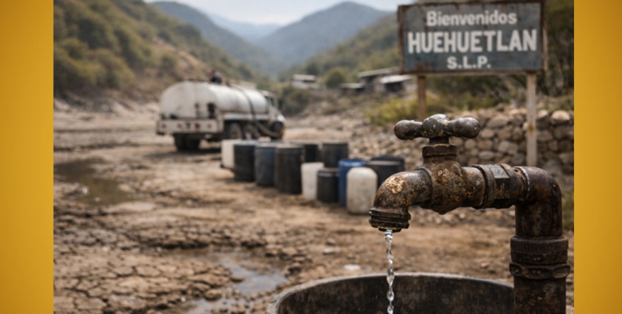 Dejan sin agua a comunidades
