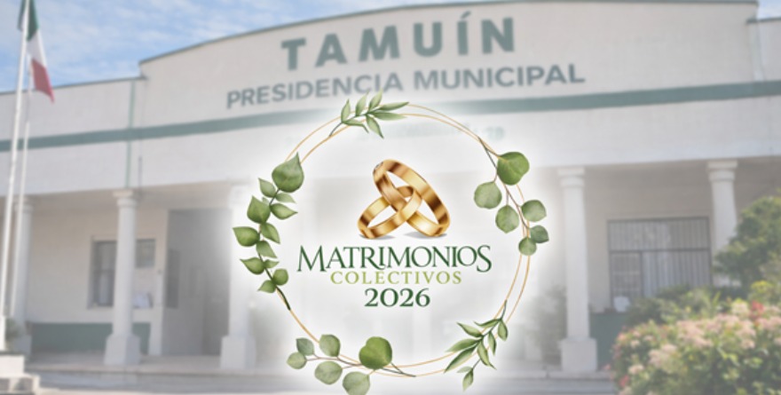 Tamuín se suma a matrimonios