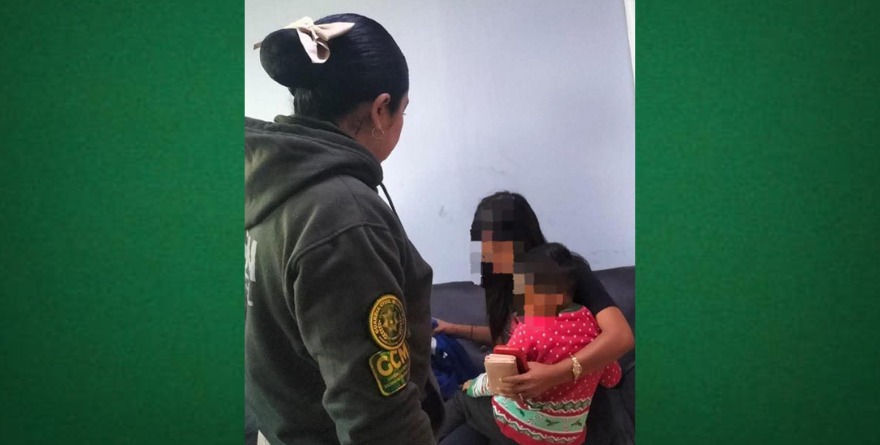 Resguardan a menor con apoyo de la UAVI