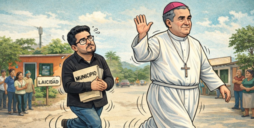 Difunde religiosidad en cuentas oficiales