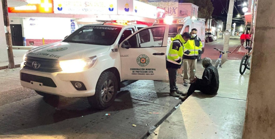Activan plan invernal en Ciudad Fernández