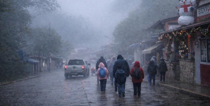 Temperaturas gélidas persisten en Aquismón