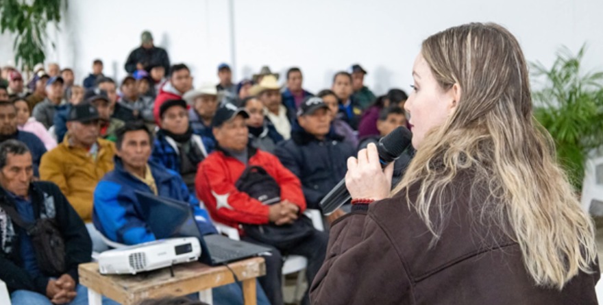 Brindan capacitación acitricultores de Matlapa