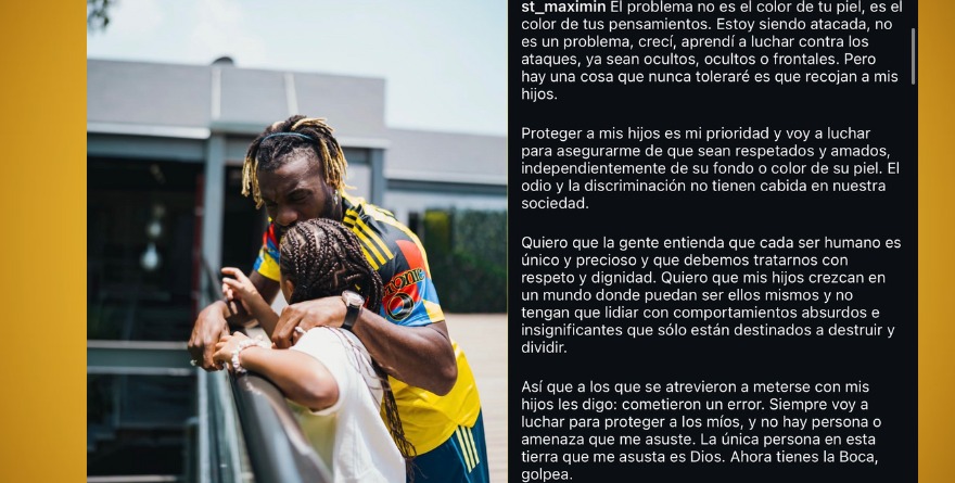 DENUNCIA MAXIMIN RACISMO CONTRA SUS HIJOS