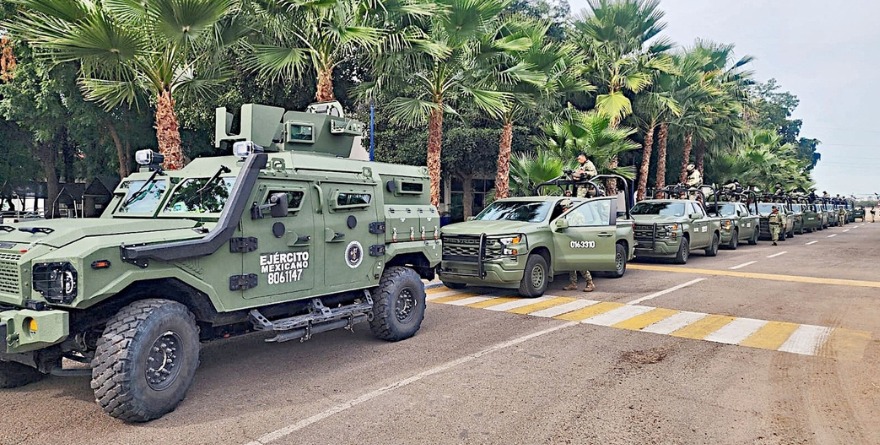 HIERVE SINALOA, PESE A MILITARES