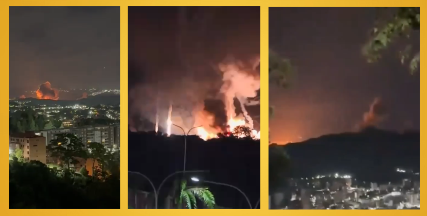 REPORTAN EXPLOSIONES EN CARACAS