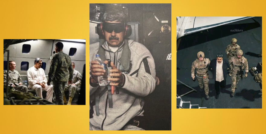 TRUMP ANUNCIA LA CAPTURA DE NICOLÁS MADURO