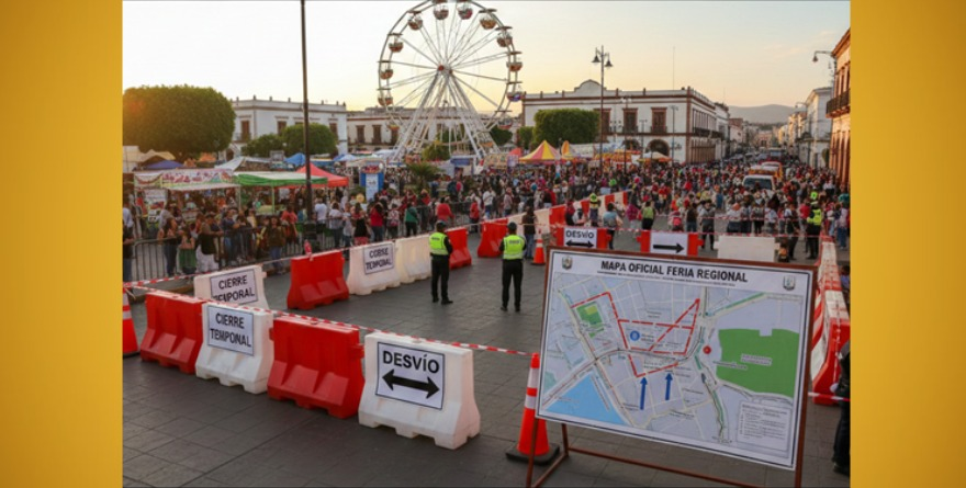 Feria en marcha, calles en movimiento