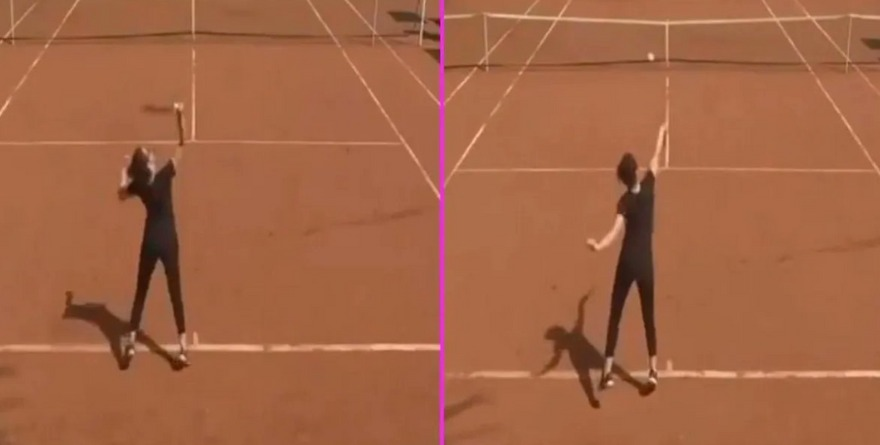 LA INVITADA QUE NO SABÍA JUGAR TENIS E HIZO UN RIDÍCULO