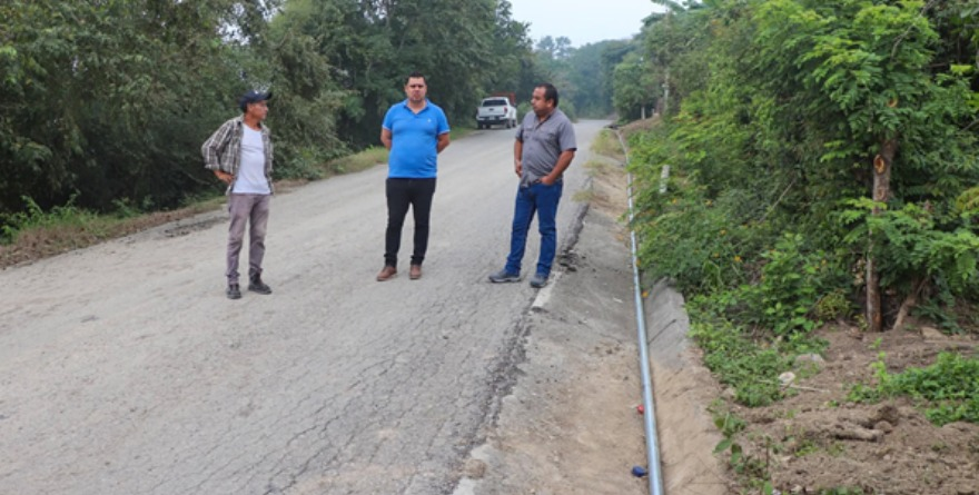 Tampamolón amplía red de agua potable