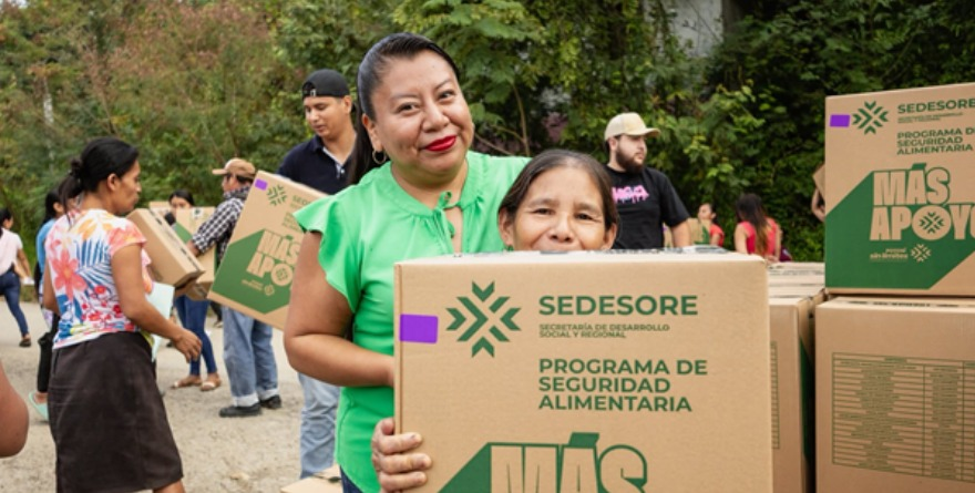 Fortalecen la alimentación en comunidades de Tancanhuitz