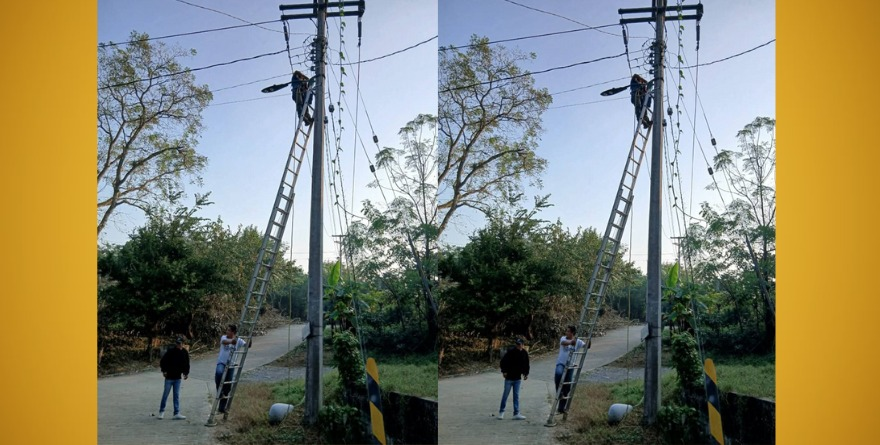 Luminarias en Matlapa