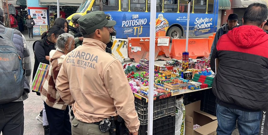 Gracias a Operativo Cohetón, “Saldo Blanco” en SLP