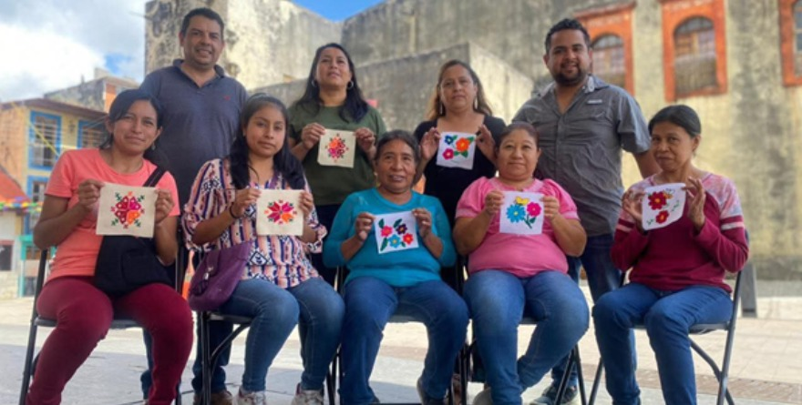 Xilitla en récord guinness con textil monumental