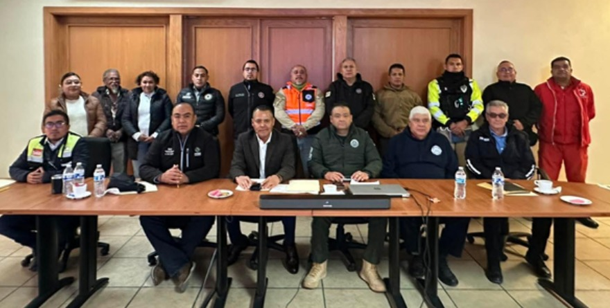 Coordinan operativo Caravana de la Fe