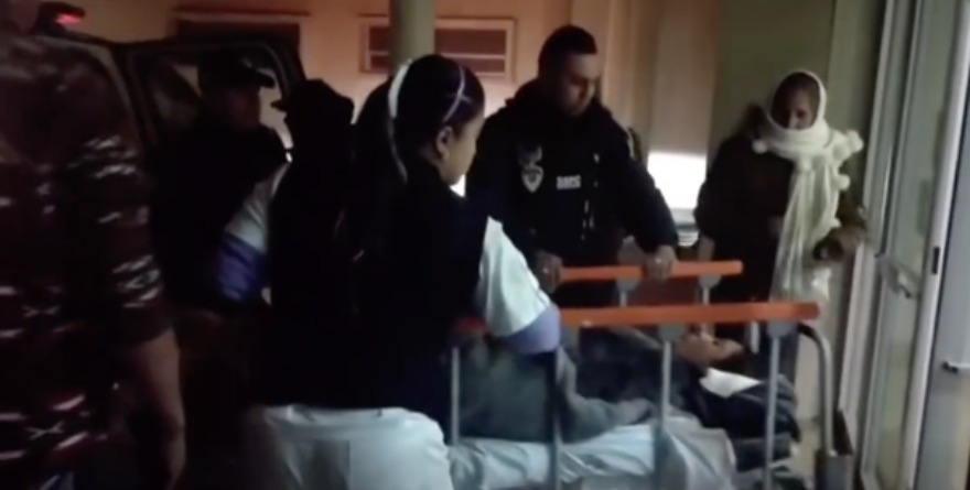 Llegó con sirena y corazón valiente