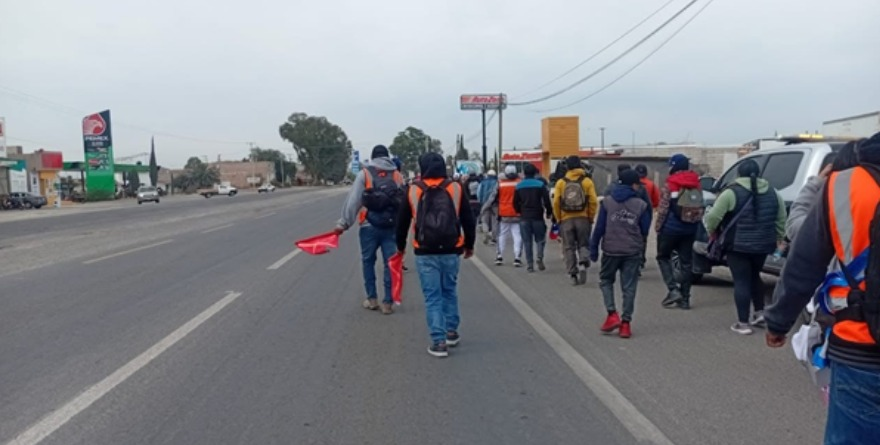 Camino de fe rumbo a Jalisco