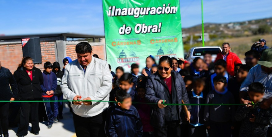 Las Flores cambia la entrada escolar