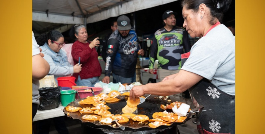 Enchiladas con corazón y tradición